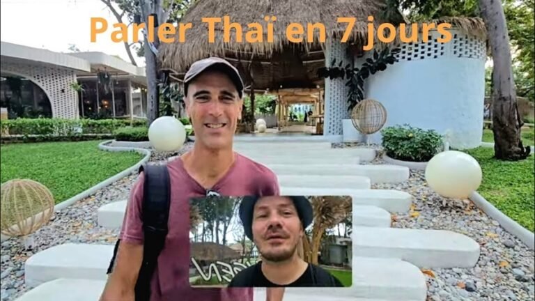 Apprendre le thaï en 7 jours